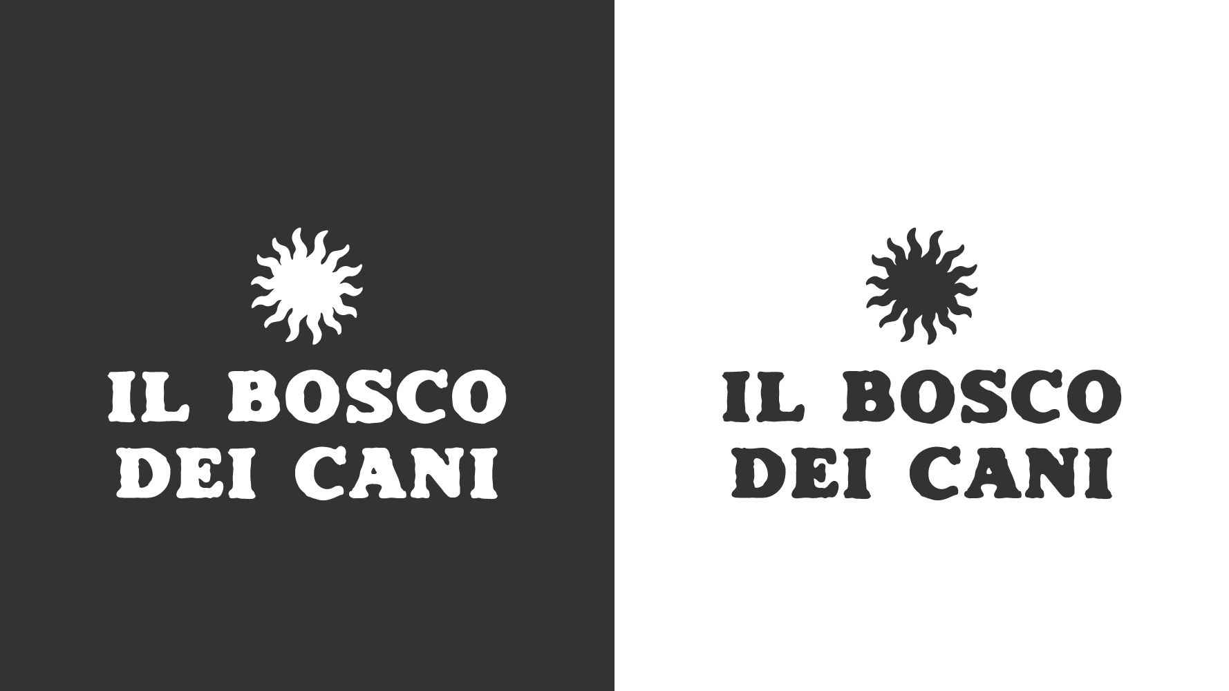 Bosco Dei Cani brand identity